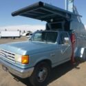 1990 FORD WOLLARD MOBILE STAIR TRUCK BOEING LOCKHEED AIRBUS  5620 MILES AIRPLANE