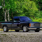 1990 GMC Sierra Black C1500