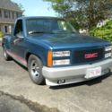 1990 GMC Sierra ST stepside. A rare variant of the 1500 series.