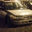1990 Gray Honda Accord