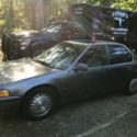 1990 Honda Accord Sedan Grey FWD Automatic EX