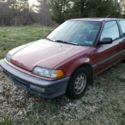 1990 Honda Civic Hatchback   Original Owner