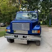 1990 International 4900 Blue 4900
