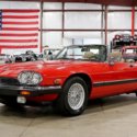 1990 Jaguar XJS  22064 Miles Signal Red Convertible 5.3L V12 Automatic