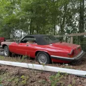 1990 Jaguar XJS Convertible Red