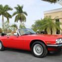 1990 JAGUAR XJS V12 CONVERTIBLE ONE OWNER FLORIDA 30K FULL SERVICE HISTORY