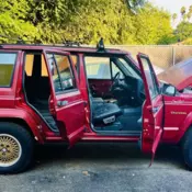 1990 Jeep Cherokee SUV Red XJ