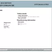 1990 JEEP COMANCHE PICKUP CURRENT LOCATION EVANSVILLE, IN 47715