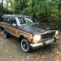 1990 Jeep Grand Wagoneer 4WD 5.9L V-8 Midnight Blue Metallic