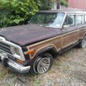 1990 JEEP GRAND WAGONEER PROJECT OR PARTS 87K MILES