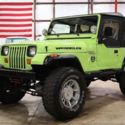 1990 Jeep Wrangler  136048 Miles Green Jeep 6 Cylinder Manual