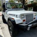 1990 JEEP WRANGLER 2.4L, 5 SPEED MANUAL, NEW ENGINE INSTALLED, WARRANTY