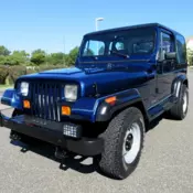 1990 Jeep Wrangler 4.2 Liter Only 66K Miles Stunning Classic Rare Must See