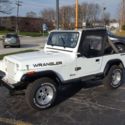 1990 jeep wrangler 4x4 soft top clean runs but needs engine work NO RESERVE!!!!