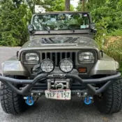 1990 Jeep Wrangler Brown SAHARA