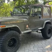 1990 Jeep Wrangler Grey 4WD Automatic SAHARA