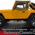 1990 Jeep Wrangler YJ 418 Miles Orange 2 Door SUV 4.2L Inline 6 Cylinder 5-Speed