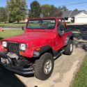 1990 Jeep Wrangler YJ 4x4 Low Reserve