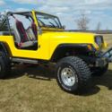 1990 Jeep Wrangler YJ All Custom, OEM Hard Top & Doors, Fiberglass/Kevlar Body