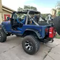 1990 Jeep Wrangler / Yj SUV Blue 4WD Manual
