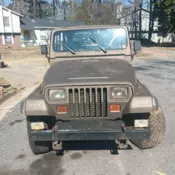 1990 Jeep Wrangler / Yj SUV Green SAHARA