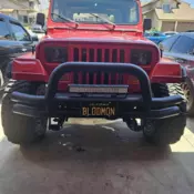 1990 Jeep Wrangler / Yj SUV Red S