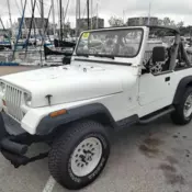 1990 Jeep Wrangler / Yj SUV White S