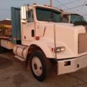 1990 Kenworth t400 flat bed (stake) Excellent condition, One Owner, Low mIles