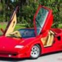 1990 Lamborghini Countach 25th Anniversary! 255 Miles! "Downdraft" Brand New!