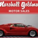 1990 LAMBORGHINI COUNTACH 25TH ANNIVERSARY ROSSO SIVIGLIA RED TAN LTHR 852 MILES