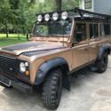 1990 Land Rover Defender 110 V8 Petrol Manual 5spd Convertible LHD Air Condition
