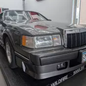 1990 Lincoln Mark VII Coupe Grey LSC