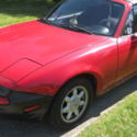 1990 Mazda Miata, 79,800 miles, automatic, with hard top