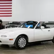 1990 Mazda Miata MX-5 31762 Miles White  1.6L Inline 4 Cylinder 5-Speed