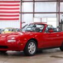 1990 Mazda Miata MX-5 77319 Miles Classic Red Convertible 1.6L 4 Cyl Manual