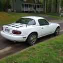 1990 Mazda Miata MX-5 with Hardtop