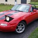 1990 Mazda Miata, No Reserve (NR), Hard Top, Convertible