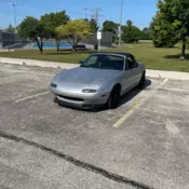 1990 Mazda Mx-5 Miata Convertible Grey