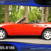 1990 Mazda MX-5 Miata Convertible Only 60K 5 Speed 1 OWNER MR2 S2000