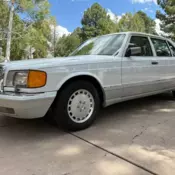 1990 Mercedes 350 SDL LIKE NEW Turbo-Diesel W126 similar to 300 SD