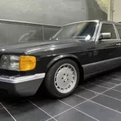 1990 Mercedes 560SEL, Black Pearl Metallic with Gray Leather, 121,200 Miles