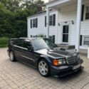 1990 Mercedes-Benz 190 (W201) Sedan Black RWD Manual Mercedes 190 Evo2