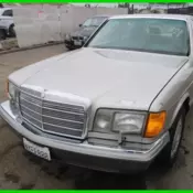 1990 Mercedes Benz 300 SEL 3.0 L 6 Cylinder NO RESERVE