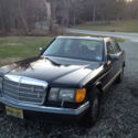 1990 Mercedes-Benz 300SE Black on Palomino 2 Owners