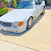 1990 mercedes benz 300SL - VERY LOW MILES!