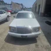 1990 Mercedes-Benz 500-Series White SEL