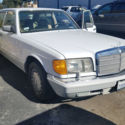 1990 MERCEDES BENZ 560SEL! NON-RUNNING RUST-FREE  PARTS CAR/FIXXER @ NO RESERVE!