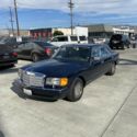 1990 Mercedes-Benz 560SEL Sedan Black RWD Automatic SEL