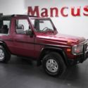 1990 Mercedes-Benz G-Class G-Wagon W463 38191 Miles Burgundy/Maroon Wagon  Manua