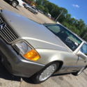 1990 MERCEDES SL300 CONVERTIBLE W/HARDTOP EXCEL. BRONZIT ON CAMEL TAN CLASSIC